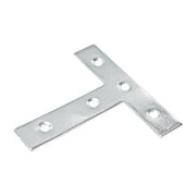 100mm (4") ZP Tee Plate - Pack of 25