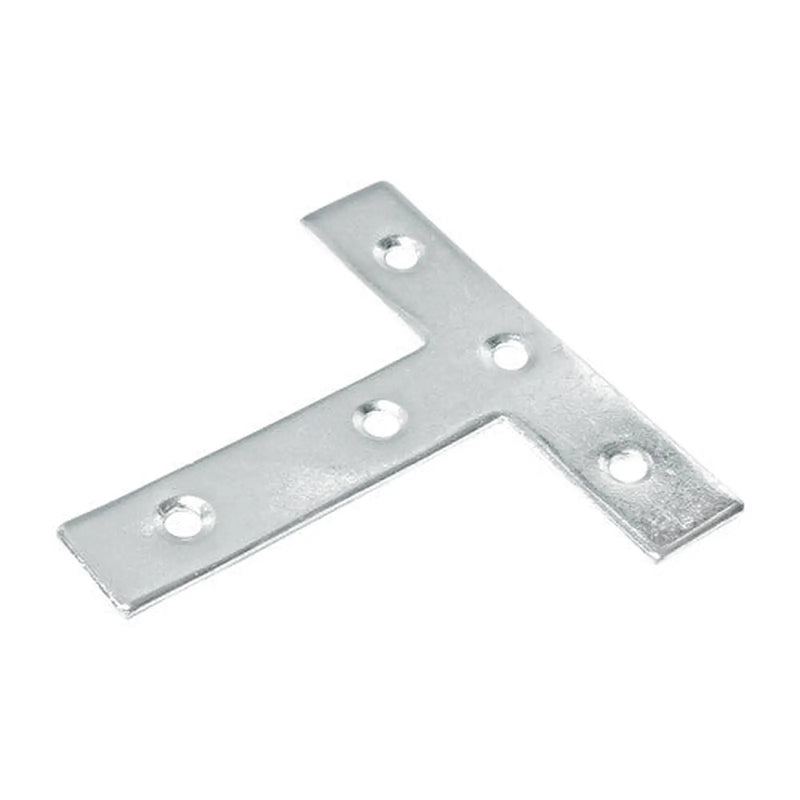 100mm (4") ZP Tee Plate - Pack of 25