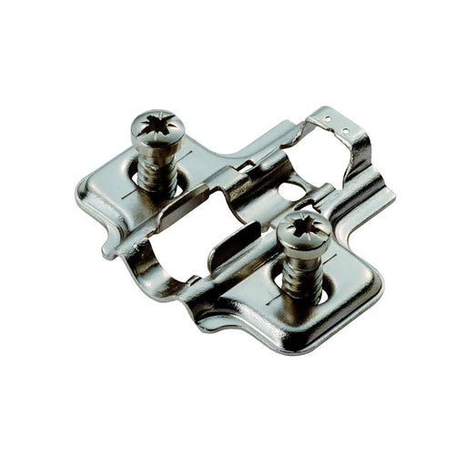 2Mm Mounting Plate With Euro Screw (96H22Aq) - Bright Zinc Plated ( 45 )