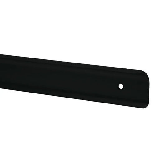 40mm Bullnose Corner Worktop Trim - 6mm Radius - Black