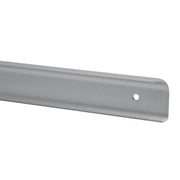 30mm Bullnose Corner Worktop Trim - 6mm Radius - Matt Silver