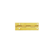 Piano Hinges, Electro Brassed, 1800mm x 32mm - Pack of 10