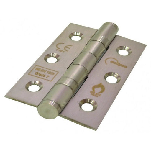 76mm x 51mm Satin CE7 Stainless Ball Bearing Hinges - Pack of 5