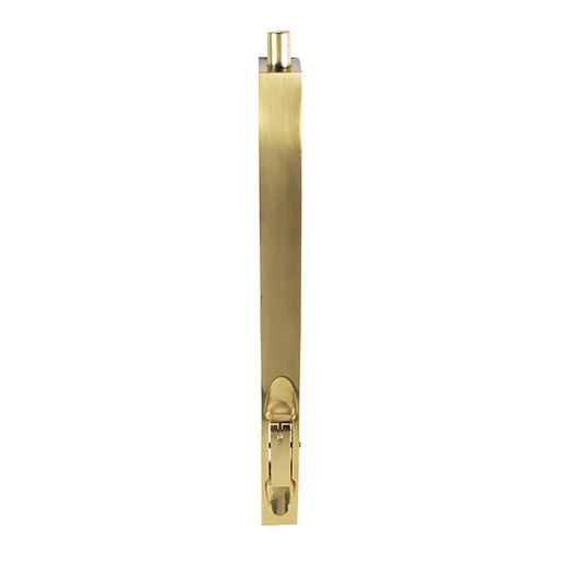 Flush Bolt (Lever Action) - Polished Brass 254MM X 20MM