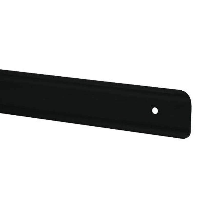 30mm Bullnose Corner Worktop Trim - 6mm Radius - Black - Pack of 5