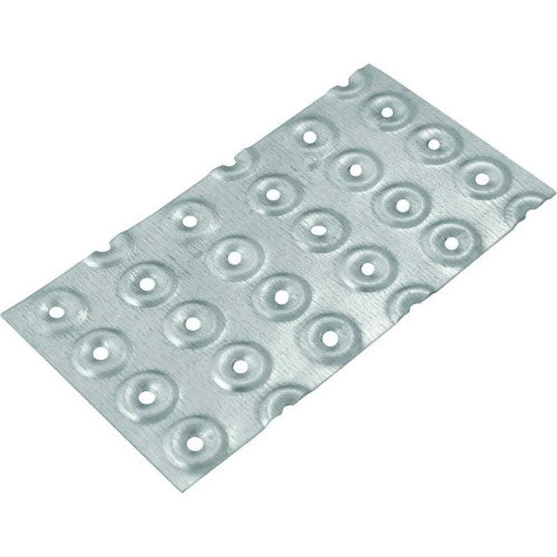 80 x 150mm Galvanised Steel Nail Plates - Pack of 10