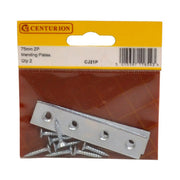 75mm ZP Mending Plate (Pack of 2) - Pack of 5