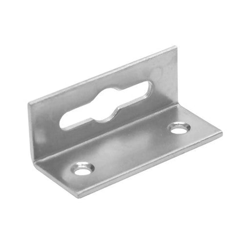 20.5 x 19.5 x 48mm BZP Keyhole Hanging Bracket - Pack of 50