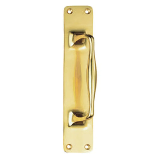 Pull Handle (Cast) - Polished Brass