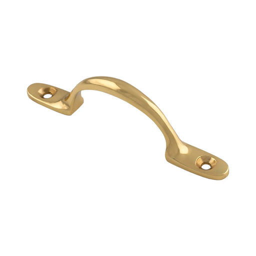Sash Handle - Polished Brass 102MM
