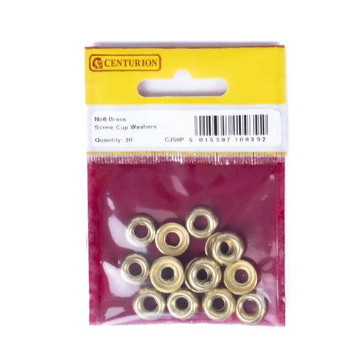No 6 EB Screw Cup Washers (Pack of 20) - Pack of 5