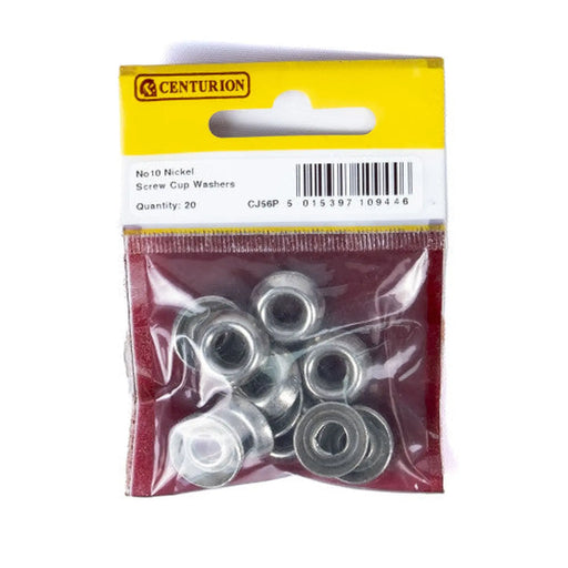 No 10 NP Screw Cup Washers (Pack of 20) - Pack of 5