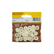 Beige Hinged Screw Covers (Pack of 20) - Pack of 5