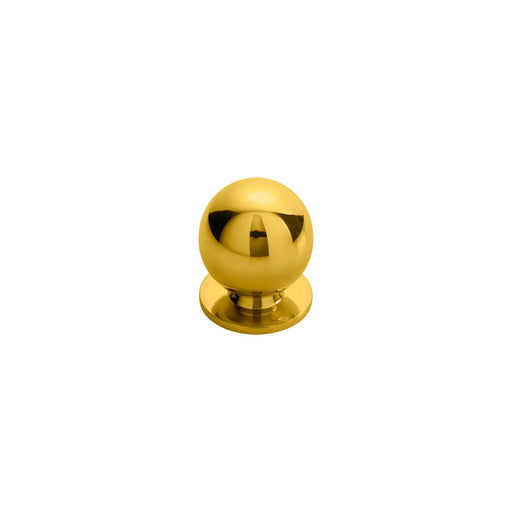 Ball Knob 25Mm - Polished Brass 25 ( 25 )