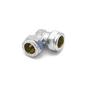 15mm Chrome Compression Elbows - Pack of 5