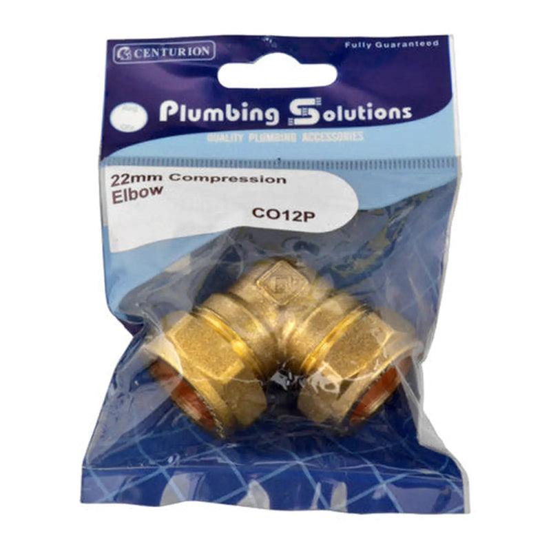 22mm Compression Elbow - Pack of 5