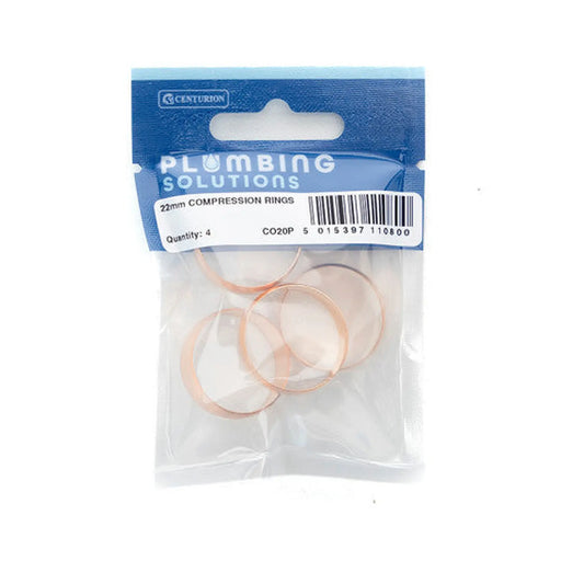 22mm Compression Rings (Pack of 4) - Pack of 5