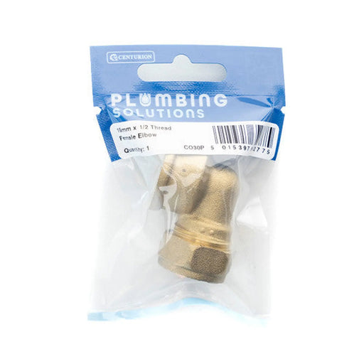 15mm x 1/2 Thread Female Elbow