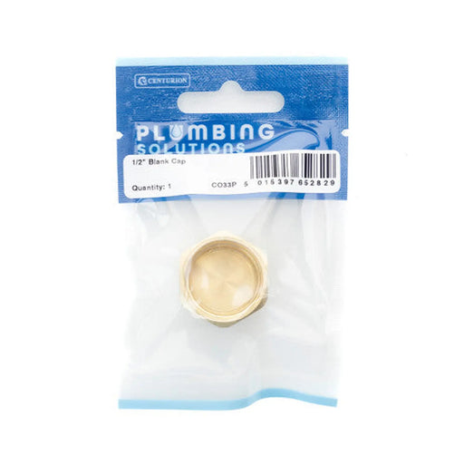 1/2" Blank Cap
