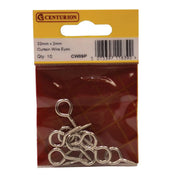 22mm x 2mm Curtain Wire Eyes (Pack of 10) - Pack of 5