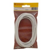 10 ft Coil Curtain Wire with Hooks & Eyes - Pack of 5