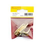 40mm PB Victorian Tassel Hook (Pack of 2) - Pack of 5
