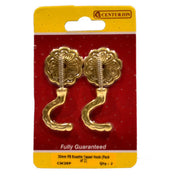 30mm PB Rosette Tassel Hook (Pack of 2) - Pack of 5