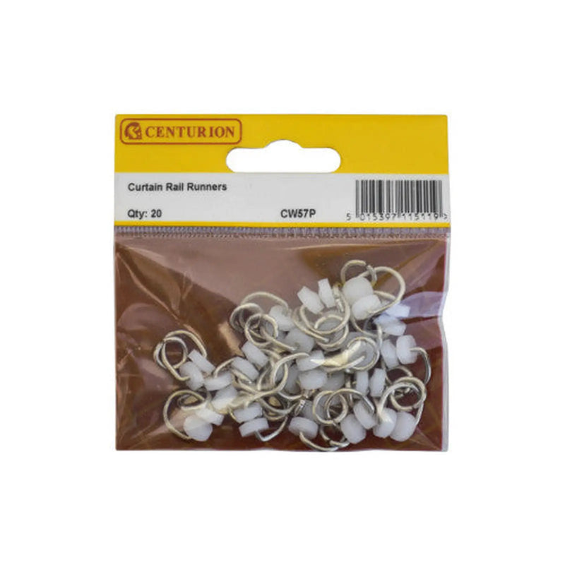 Curtain Rail Runners (Pack of 20) - Pack of 5