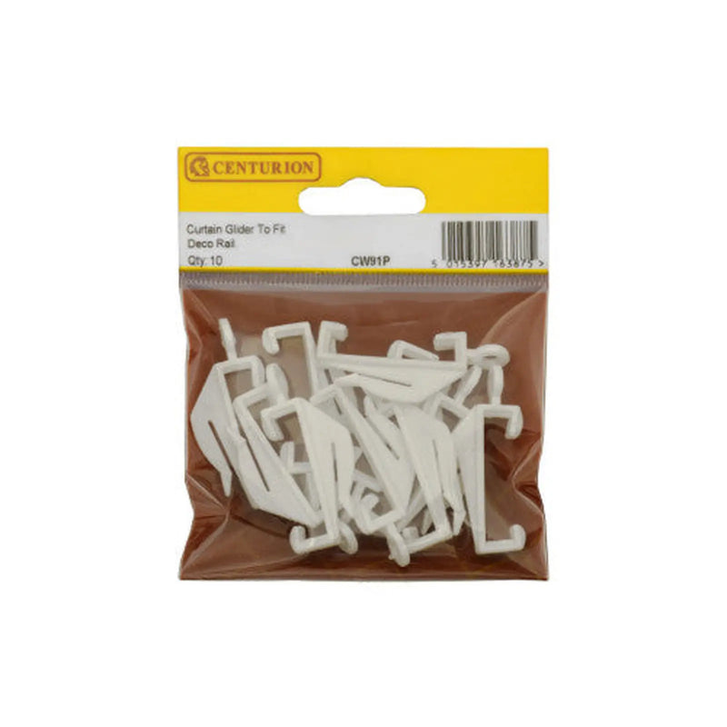 Curtain Glider To Fit Deco Rail (Pack of 10) - Pack of 5
