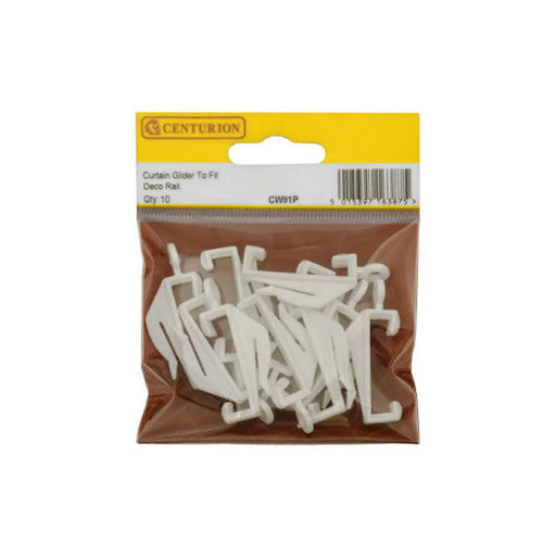 Curtain Glider To Fit Deco Rail (Pack of 10) - Pack of 5