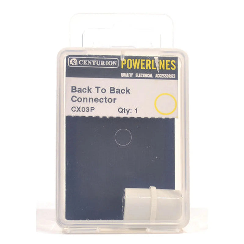 Back To Back Cable Connector - Pack of 5