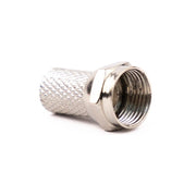 Metal Coaxial F Plug - Pack of 20