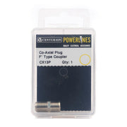 Metal Coaxial F Coupler - Pack of 5