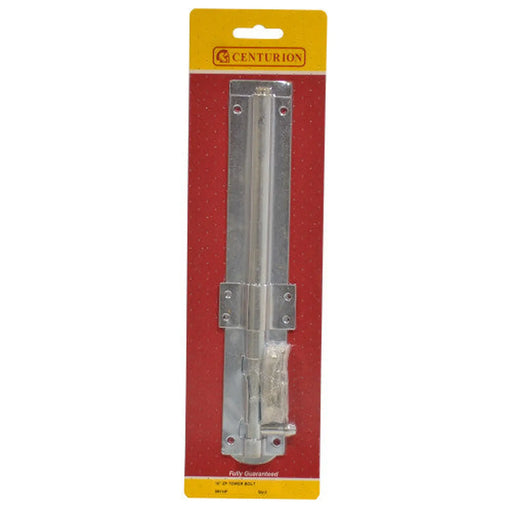 Tower Bolts, Zinc Plated, 250mm - Pack of 3