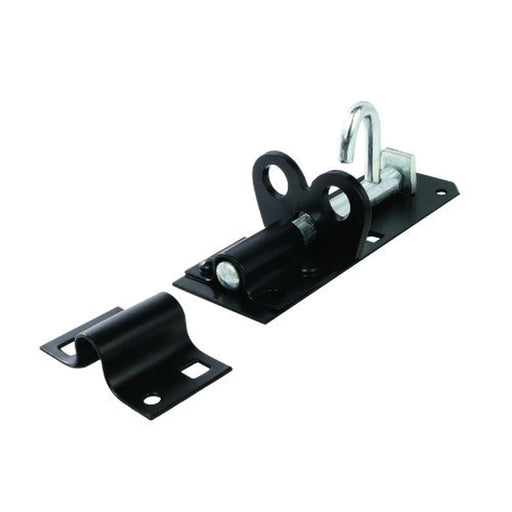 Medium Brenton Padbolts, Black, 100mm - Pack of 5
