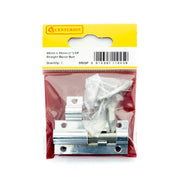 50mm x 25mm (1") CP Straight Barrel Bolt - Pack of 5