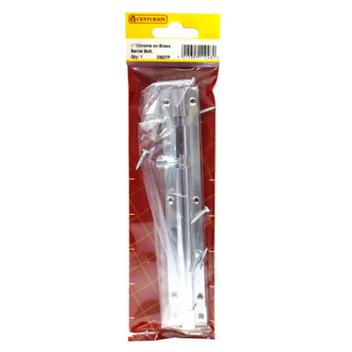 150mm x 25mm (1") CP Straight Barrel Bolt - Pack of 5