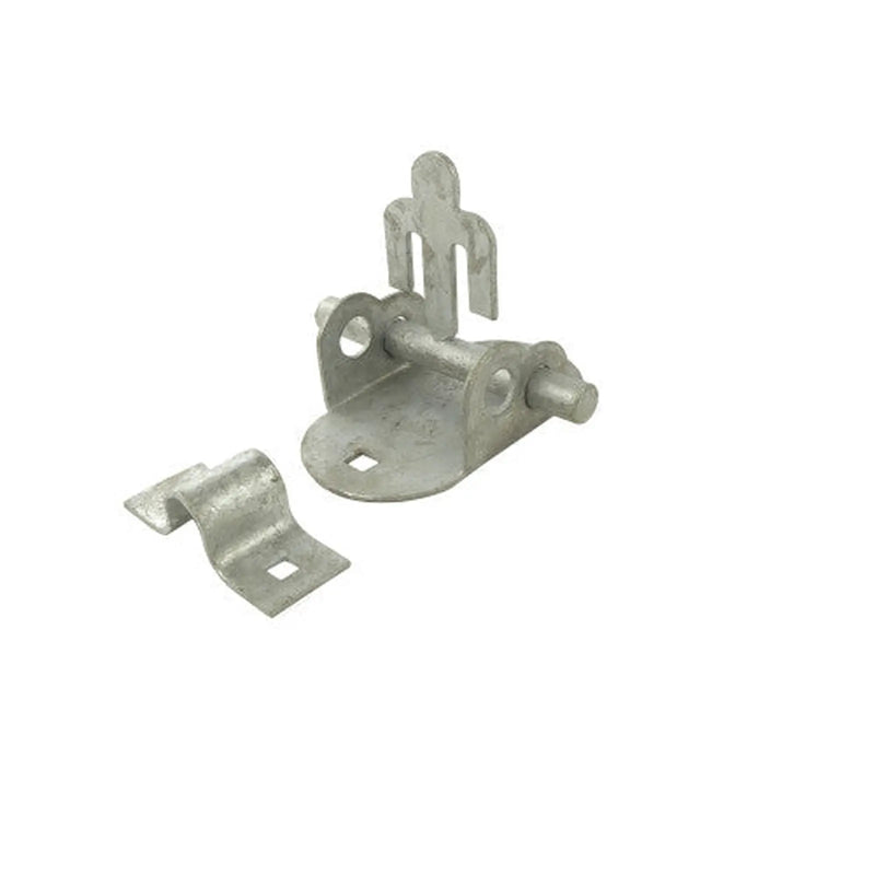 Galv Oval Padlock Bolt - Pack of 5