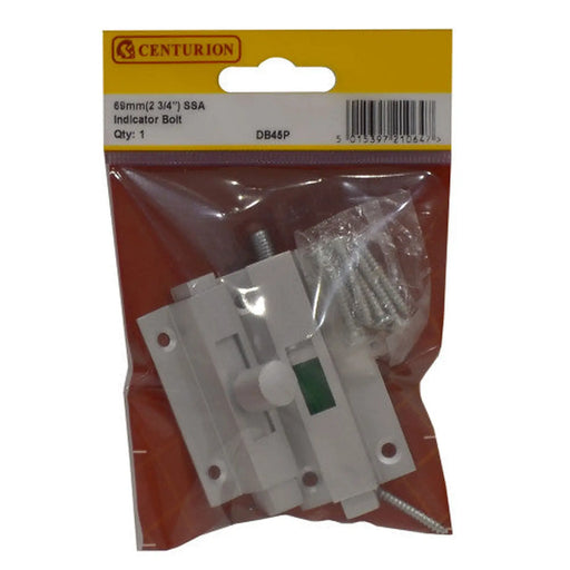 Indicator Bolt, Satin Anodised Aluminium, 70mm - Min Order 2