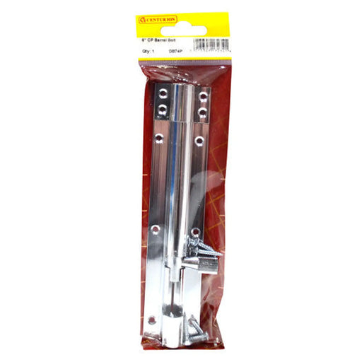 150mm x 38mm (1 1/2") CP Wide Straight Barrel Bolt - Pack of 3