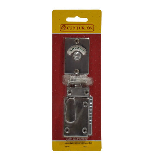 Indicator Bolts, Satin Nickel, 63mm - Pack of 5