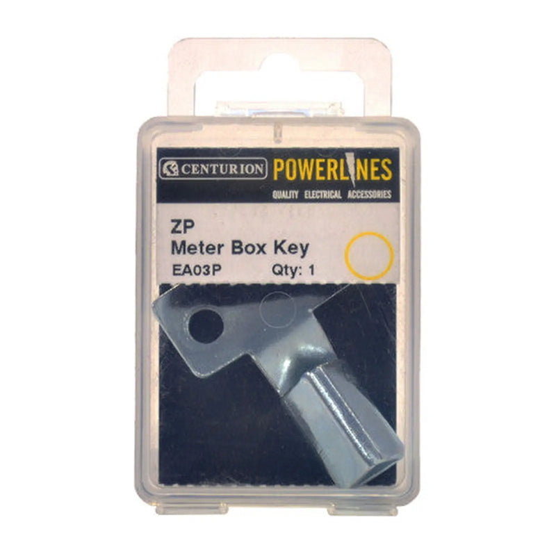 Zinc Meter Box Key - Pack of 5