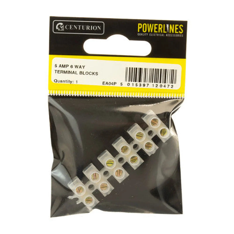 5 Amp Terminal Block - Pack of 5
