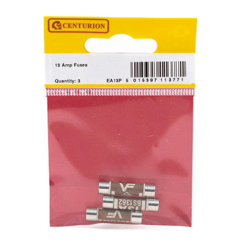 13 Amp Fuses (Pack of 3) - Pack of 5
