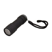 Black Rubber Coated Mini Torch - Pack of 12