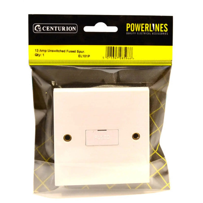13 Amp Fused Spur - Pack of 3
