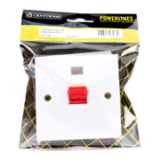 45 Amp Switched Cooker Unit With Neon -EL114P - Pack of 3