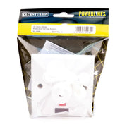 45 Amp White Pull Cord Ceiling Switch - Pack of 3