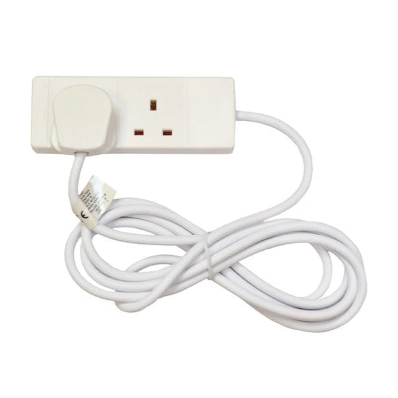 2 Gang Extension Lead, 3m - Pack of 3