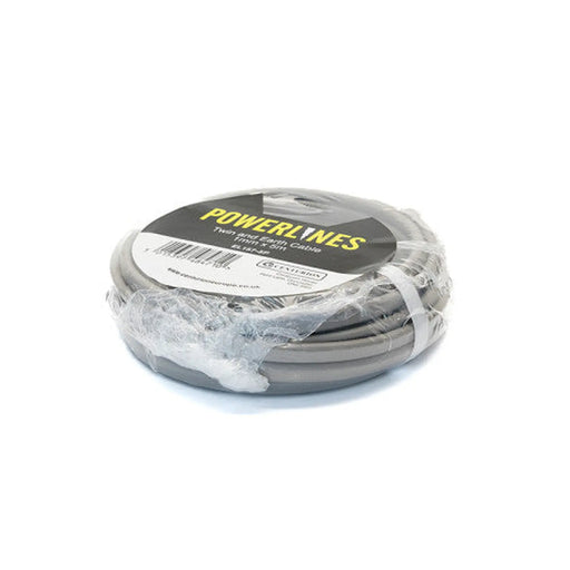 Twin and Earth Cable, 1mm flat x 5m - Min Order 2